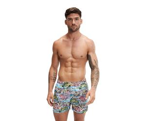 Speedo Badeshorts "Eco Dig" in Bunt - Größe XL | Herren Bademode Sport