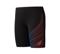 Speedo Badeshorts mit Medley-Logo, für Jungen, Rot, Schwarz , 7-8 Jahre