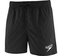 Speedo Jungen Schwimmshorts Essential 13'' – schnelltrocknend, chlorbeständig – Schwarz XS
