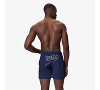 Speedo Classic Logo Volley 16" Watershort für Herren, Navy Blau, S