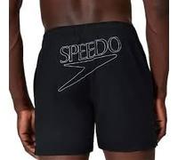 Herren Badeshorts Speedo Classic Logo Volley 16" anthracite