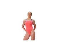 speedo club training tie back badeanzug orange blau women 44 FR