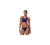 speedo colourblock splice 2 0 damen bikini set blau rosa