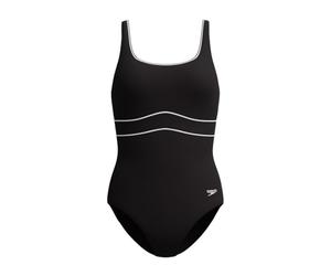 Speedo ContourEclipse Formender Badeanzug Damen schwarz Gr 48