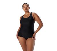 Speedo Damen Badeanzug Einteiler PowerFlex Princess Seam Ultraback konservativer Schnitt