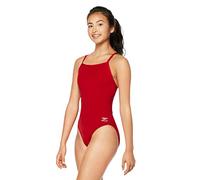 Speedo Damen Race Endurance+ Solid Flyback Trainingsanzug Badeanzug, Dunkelrot, 36