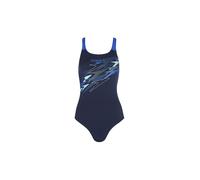 Badeanzug SPEEDO "Medley Medalist", Gr. 44, N-Gr, nvy, blu, Obermaterial: 100% Polyester, Badeanzüge Badeanzug (24981500-44) nvy, blu