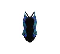 SPEEDO Damen Badeanzug Print Medalist grau | 36