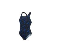 Speedo Women's HyperBoom Allover Medalist Badeanzug, Blau, 60