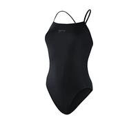 speedo eco thinstrap 1 teiliger badeanzug fur damen schwarz