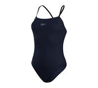 Speedo Eco Endurance+ Thinstrap Swimsuit Blau UK 34 Frau (Herstellerartikelnummer: 8-13539D740-34)
