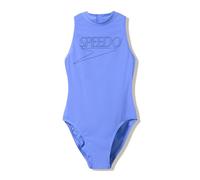 Speedo Damen Endurance+ Logo Hydrasuit Swimsuit, CHARCOAL, 36
