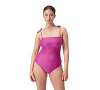 Speedo Damen Formender Bandeau Badeanzug | Shapewear | Schwimmbekleidung für Strand und Urlaub Schwimmbekleidung, Wineberry, 40/16