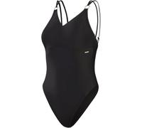 Speedo Women's Shaping Strappy 1 Piece Badeanzug, Schwarz, 44 DE