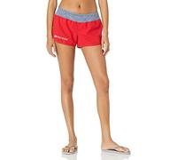Speedo Damen Guard Boardshort mit Stretchbund, Damen, Speedo Red, Medium
