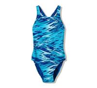 Speedo Damen Hyperboom Print Medalist Swimsuit, Night Watch, 36