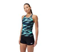 Speedo Damen Hyperboom Tankini | Schnell trocknend | Training | Fitness | Chlorbeständig Arctic Glass 28