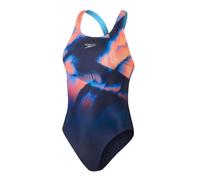 Speedo Damen Placement Digital Powerback Einteiler Badeanzug