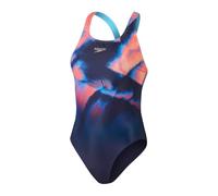 Speedo Damen Placement Digital Powerback Einteiler Badeanzug