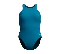 Speedo Damen Racer-Reißverschluss Dark Teal 40