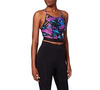 Speedo Damen Schwimm-Top H20 Active, Black/Vita Grey/Ultramarine/Diva schwarz/White, L, 811385C162