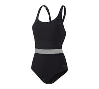 Speedo Damen Shaping Lunia Glow Leisure Swimsuit Badeanzug, Schwarz, 36