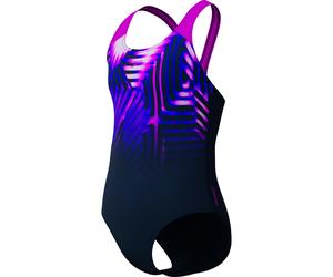 Speedo - Digi Placement Splashback Badeanzug Mädchen diva