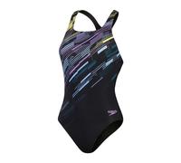 Speedo Digital Printed Medalist - Badeanzug - Damen 34 Black