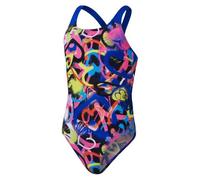 Speedo ECO+ Digital Allover Powerback Badeanzug für Mädchen - 176