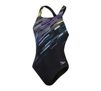 Speedo ECO+ Digital bedruckter Medalist Badeanzug für Damen - 44