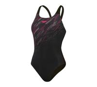 Speedo HyperBoom Placement Muscleback - Badeanzug - Damen 36 Black/Pink