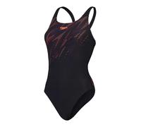 Speedo Hyperboom Placement Muscleback Swimsuit Schwarz UK 36 Frau (Herstellerartikelnummer: 8-0869417525-36)