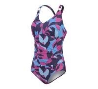 SPEEDO Damen Schwimmanzug SPDSCU VNCK PRNT 1PC AF BLUE/PINK Pure Blue/Wineberry/Curious Blue 42