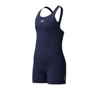 Badeanzug SPEEDO "für Mädchen", Mädchen, Gr. 152 (146), N-Gr, blau (nvy), Microfaser, Obermaterial: 100% Polyester, Badeanzüge Badeanzug, mit längerer Beinlänge, aus Endurance+ Material, schnelltrockn