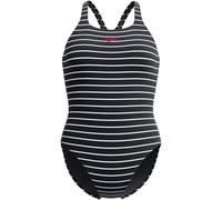 Speedo Endurance+ Printed Medalist Damen Schwimmanzug, schwarz 34