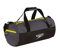 Speedo Erwachsene Tasche Duffel Bag, Oxid Grey/Black/Fluo Yellow, 70 x 30 x 30 cm, 8-09190A877