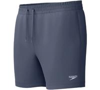 Speedo Men's 16" Watershort Swiming Trunks| Quick Dry | Comfortable Fit | Clasic Style | Drawstring Waist, Grey Lead/Black, M
