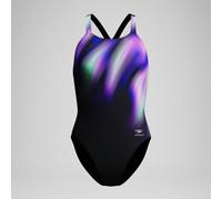 Speedo ECO+ Placement Printed Powerback Badeanzug Damen