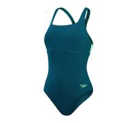 Speedo Flex Band with Integrated Swim Bra Damen Schwimmanzug, grün 38