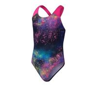 Speedo - Kid's Digital Allover Splashback - Badeanzug, Gr. 176 15-16 Years, blau (Black/Pink)