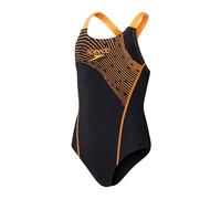 Speedo Girls Medley Logo Medalist Black/Nectarine - 128