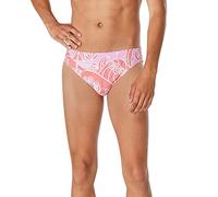 Speedo Herren Swimsuit Brief Eco Flex 2” Outseam Beachstar Schwimm-Slips, Wayback Bay Sun Kissed Coral, 34