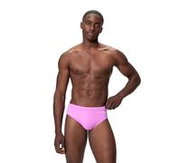 Speedo Herren-Badeanzug, Slip, Komfortbund, Mittleres Neonviolett, 4
