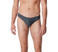 Speedo Herren Badeanzug Slip PowerFlex Eco Solar, charcoal/schwarz, 28