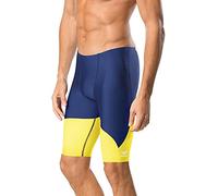 Speedo Herren-Badeanzug, Standard-Badehose, Endurance+, Spleiß-Teamfarben, Marineblau/Gold Spark, 164