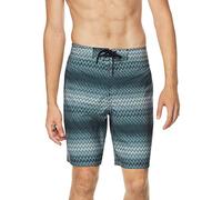 Speedo Herren-Badehose, Knielang, Boardshorts, gestreift