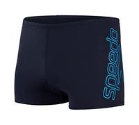 Speedo Herren Boom Logo Placement Aquashort, Marineblau/Blau, 2