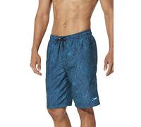 Speedo Herren Comfort Liner Volley 20" Watershort Badehose, Marineblau/blau, Large