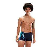 Speedo Herren Dive I Aquashort, Marineblau/Bondi Blau/Aquarium, 4
