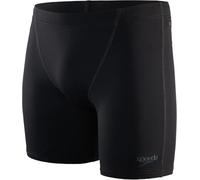 Speedo Herren ECO Endurance+ V Cut Mid Jammer Schwimmhose | Chlorbeständig | Recyclingmaterial | Bequeme Passform | Schwimmtraining | Fitness Black 40